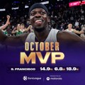 Fransisko MVP meseca u Evroligi