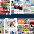 Naslovne strane današnjih novina: Prelistavanje štampe za ponedeljak, 9. mart 2026. godine