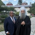 Patrijarh SPC Porfirije i pastor Barns na Kosovu obilaze manastire, stigli u Pećku patrijaršiju