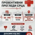 Besplatni preventivni pregledi srca u Radikinoj Bari
