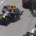 Stravičan sudar Pereza u Monaku, trka prekinuta, od bolida nije ostalo ništa!