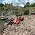 Uspela akcija pirotskih ronilaca. Čišćeno Zavojsko jezero!