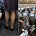 Pogledajte kako je uhvaćen manijak u avionu! Snimao stjuardese ispod suknji