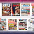 Naslovne strane sutrašnjih novina: Prelistavanje štampe za petak, 2. oktobar 2026. godine