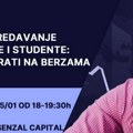 Kako ulagati na berzi? Evo kako do besplatnog predavanja Radeta Rakočevića za tinejdžere i studente