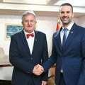 Spajić primio novoimenovanog ambasadora Srbije Nebojšu Rodića