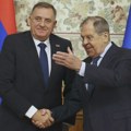 Lavrov posle sastanka s Dodikom: Rusija osuđuje pokušaje Zapada da ga sklone