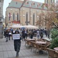 Protest podrške poslaniku Radivoju Jovoviću u Novom Sadu