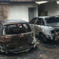 Piroman na Voždovcu: Zapaljena su dva luksuzna putnička automobila