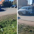 Drama u Sremčici, obustavljen saobraćaj: Motorciklista (25) udario u fijat, prevezen u Urgentni centar