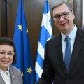 Vučić sa ministarkom kulture Grčke o daljem unapređenju saradnje u oblasti kulture