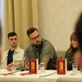 Beogradska promocija romana "Devetka": Profesor Koprivica, Stolica i Raduljica govore o romanu Jovana Simića