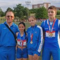 Tri zlata, bronza za AS 023 na Prvenstvu Srbije U16 Strahinja Kojdić osvojio dve zlatne medalje! AS 023