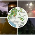 Razorna oluja poharala Srbiju Stravično nevreme odnelo prvu žrtvu (foto/video)