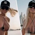 Kadrovi Karleušinih oblina od kojih preskače srce: Vrela Karli "uzburkala" more u Dubaiju