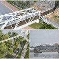 (Foto) uskoro kreće još jedna velika investicija u Novom Sadu Most za pešake i bicikliste u podnožju tvrđave