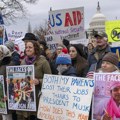 Protesti na američkom kapitolu zbog USAID-a