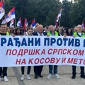 Građani protiv blokada šetali u znak podrške Srbima na Kosovu i Metohiji
