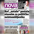 „Nova“ piše: Reč „ustaše“ postala sinonim za političke neistomišljenike