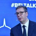 Vučić stigao u Brisel, prisustvovaće radnoj večeri sa Fon der Lajen i Koštom