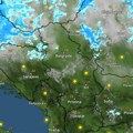 (Radarski snimci) Nevreme ulazi u Srbiju već u 10 sati: RHMZ upalio narandžasti alarm, stižu grad, oluja i grmljavina