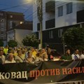Protestna kolona „Leskovac protiv nasilja“ prolazila pored „gradonačelnikovih nedela“