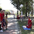 Crveni krst Kragujevac javnim časom obeležio Svetski dan prve pomoći