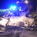Аутомобил код Краљева изгорео после судара са камионом, возач погинуо