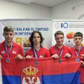 Jedna zlatna i tri srebrne medalje za srpske učenike na Balkanskoj informatičkoj olimpijadi