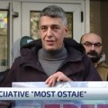 Inicijativa „Most ostaje“ ostavila šut ispred Skupštine grada, tvrdi da ne postoji projekat za novi most VIDEO