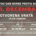 Besplatno testiranje na HIV povodom Svetskog dana borbe protiv AIDS-a