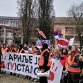 Građani Požege i ostalih mesta zapadne Srbije ujedinjeni u podršci studentima (FOTO)