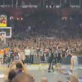 Ludilo posle Partizanove titule: Pogledajte atmosferu u Beogradskoj areni VIDEO