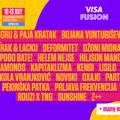 Žanrovsku raznovrsnost Visa Fusion bine ove godine donose Partibrejkersi, Bojana Vunturišević, Nikola Vranjković, Coby…
