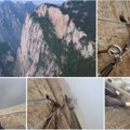 (Video) Samo za prave ljubitelje adrenalina! Ovo je najsmrtonosnija planinska staza na svetu hod po drvenim daščicama na preko…
