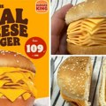 „Burger king“ predstavlja čizburger sa 20 listića sira, a dostave ne rade jer ne postižu