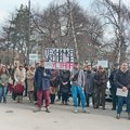 Prosvetni radnici protestvovali danas u Leskovcu