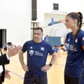 Ministar Gajić posetio odbojkašice Srbije koje se pripremaju za Ligu nacija