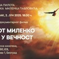 Beogradska premijera dokumentarnog filma "Pilot Milenko - let u večnost" 2. juna u Jugoslovenskoj kinoteci