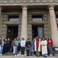 Pomen studentkinji Anji Radonjić, stradaloj u padu nadstrešnice u Novom Sadu