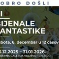 Treće Bijenale fantastike u Modernoj galeriji Valjevo od 6. decembra do 31. januara2026. godine