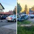 Teška nezgoda u Zmajevu: pet automobila slupano, povređeno više osoba