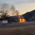Izlaz i ulaz u Leskovac blokiran zbog požara