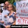 Protest u Podgorici protiv Vladimira Putina