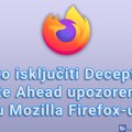 Kako isključiti Deceptive Site Ahead upozorenje u Mozilla Firefox-u