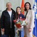 Prijem za Lidiju Trmčić osvajačicu bronzane medalje na Balkanskom prvenstvu u karateu