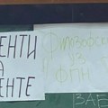 Studenti u Kragujevcu započinju blokade