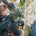 Fijasko na okupljanju blokadera u Nišu; Fotografije iz vazduha otkrile koliko ih je FOTO
