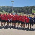 Odbojkaši zrenjaninskog Proletera, Srđan Štrbac i Kosta Tančić, članovi reprezentacije Srbije Odbojkaški klub "Proleter"