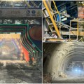 Probijeno još oko 6.500 metara tunela kroz Frušku goru Iz centra Iriga se već naziru novi nadvožnjak i saobraćajnica